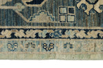 10x14 Light Blue and Blue Anatolian Traditional Rug