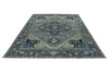 10x14 Light Blue and Blue Anatolian Traditional Rug