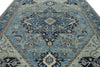 10x14 Light Blue and Blue Anatolian Traditional Rug