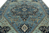 10x14 Light Blue and Blue Anatolian Traditional Rug