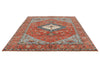 8x10 Rust and Multicolor Anatolian Tribal Rug