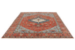 8x10 Rust and Multicolor Anatolian Tribal Rug