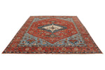 8x10 Rust and Multicolor Anatolian Tribal Rug