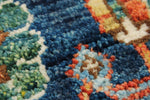 8x10 Rust and Navy Anatolian Traditional Rug