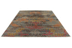 8x10 Gray and Multicolor Anatolian Traditional Rug