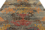 8x10 Gray and Multicolor Anatolian Traditional Rug