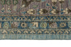 9x12 Light Blue and Light Gray Traditional Rug