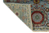 3x5 Blue and Multicolor Traditional Rug