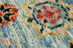 3x5 Blue and Multicolor Traditional Rug