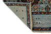5x7 Blue and Multicolor Traditional Rug
