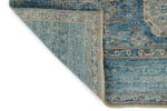 5x7 Blue and Blue Traditional Rug