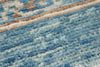 5x7 Blue and Blue Traditional Rug