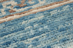 5x7 Blue and Blue Traditional Rug