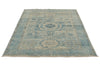 5x7 Beige and Blue Traditional Rug