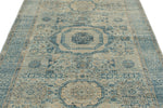 5x7 Beige and Blue Traditional Rug