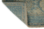5x7 Beige and Blue Traditional Rug