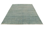 6x9 Light Blue and Beige Traditional Rug