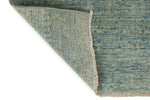 6x9 Light Blue and Beige Traditional Rug