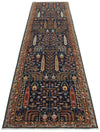 3x11 Navy and Blue Anatolian Traditional Runner