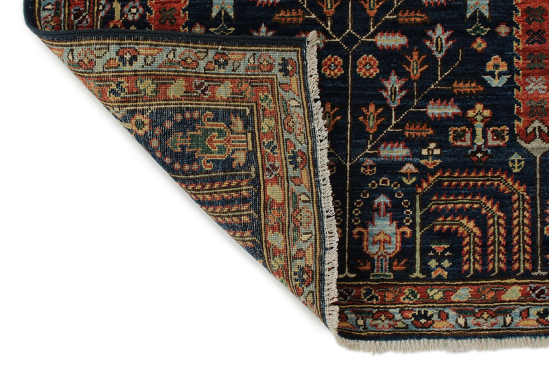 3x11 Navy and Blue Anatolian Traditional Runner