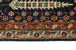 3x11 Navy and Blue Anatolian Traditional Runner