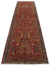 3x12 Rust and Multicolor Traditional Runner