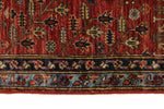 3x12 Rust and Multicolor Traditional Runner