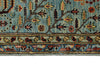 3x11 Light Blue and Multicolor Traditional Runner