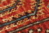 3x8 Rust and Multicolor Traditional Runner