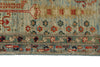 3x8 Beige and Multicolor Traditional Runner