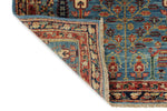 3x5 Blue and Multicolor Traditional Rug