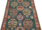 3x5 Navy and Rust Traditional Rug