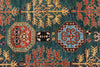 3x5 Navy and Rust Traditional Rug