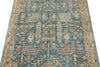 3x5 Blue and Brown Traditional Rug