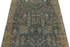 3x5 Blue and Brown Traditional Rug