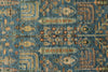3x5 Blue and Brown Traditional Rug