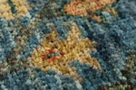 3x5 Blue and Brown Traditional Rug