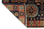3x10 Navy and Rust Anatolian Traditional Runner