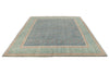 8x10 Blue and Green Traditional Rug