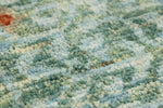 8x10 Blue and Green Traditional Rug