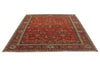 8x10 Rust and Multicolor Traditional Rug