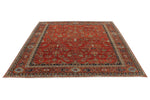 8x10 Rust and Multicolor Traditional Rug