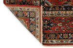 8x10 Rust and Multicolor Traditional Rug