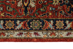 8x10 Rust and Multicolor Traditional Rug