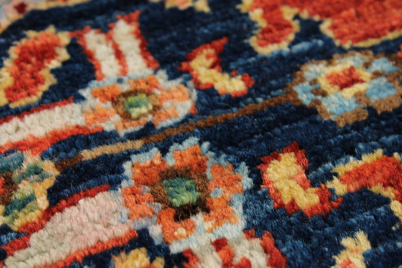 8x10 Rust and Multicolor Traditional Rug