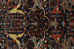 3x14 Navy and Multicolor Traditional Runner