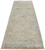 3x10 Brown and Blue Traditional Runner