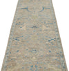 3x10 Brown and Blue Traditional Runner