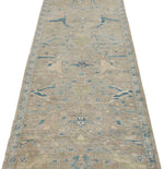 3x10 Brown and Blue Traditional Runner