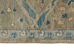 3x10 Brown and Blue Traditional Runner